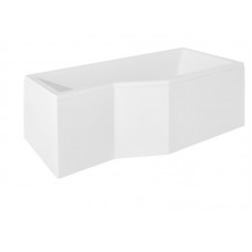 Акрилова ванна Besco Integra 170x75 R, асиметрична правобічна (WAI-170-PP)