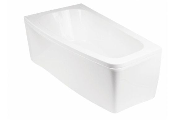 Акрилова ванна Besco Luna 150x80 L, асиметрична (WAL-150-NL)
