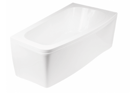 Акрилова ванна Besco Luna 150x80 R, асиметрична (WAL-150-NP)
