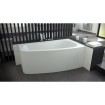 Акрилова ванна Besco Luna 150x80 R, асиметрична (WAL-150-NP)