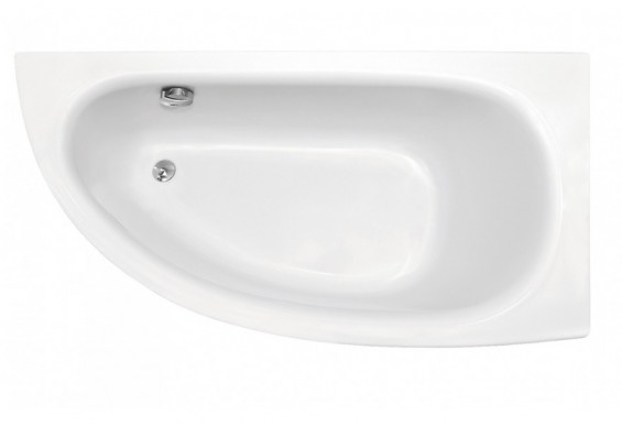 Акрилова ванна Besco Milena 150x70 R, асиметрична (WAM-150-NP)