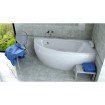 Акрилова ванна Besco Milena 150x70 R, асиметрична (WAM-150-NP)