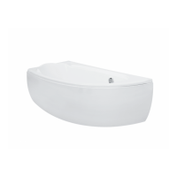 Акрилова ванна Besco Mini 150x70 L, асиметрична лівобічна (WAM-150-MNL)