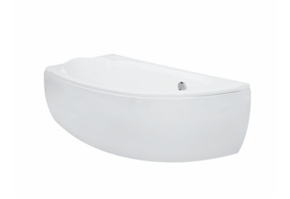 Акрилова ванна Besco Mini 150x70 L, асиметрична лівобічна (WAM-150-MNL)