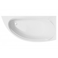 Акрилова ванна Besco Mini 150x70 R, асиметрична правобічна (WAM-150-MNP)