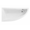 Акрилова ванна Besco Praktika 140x70 L, асиметрична (WAP-140-NL)