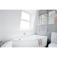 Акрилова ванна Besco Praktika 150x70 R, асиметрична (WAP-150-NP)