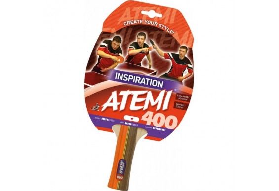 Ракетка для настільного тенісу Atemi 400 A анатомічна (Atemi 400 A)