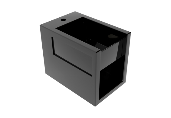 Підлогове біде GSG BOX 53 см glossy Black (BXBI01002)