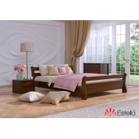 Односпальне ліжко Естелла Діана 90х190 буковий масив (OL-11.2)