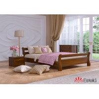 Односпальне ліжко Естелла Діана 90х190 буковий масив (OL-11.2)