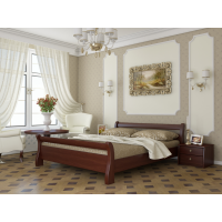 Односпальне ліжко Естелла Діана 90х190 буковий масив (OL-11.2)