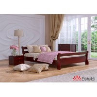 Односпальне ліжко Естелла Діана 90х190 буковий масив (OL-11.2)