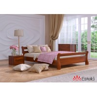 Односпальне ліжко Естелла Діана 90х190 буковий масив (OL-11.2)