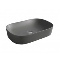 Умивальник на стільницю ArtCeram Ghost 65, grey olive (GHL0021600) Умивальник на стільницю ArtCeram Ghost 65, grey olive (GHL0021600)