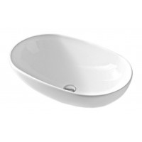 Умивальник на стільницю ArtCeram La ciotola 70, white (LCL0020100)