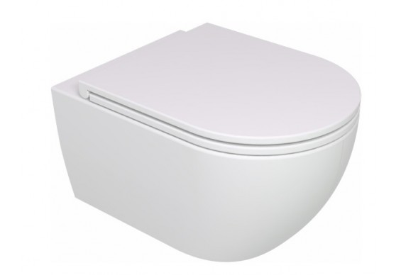 Підвісний унітаз GSG LIKE 52,5 см Smart Clean white matt (LKWCSO001)