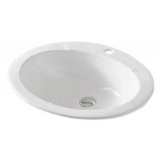 Врізний умивальник ArtCeram Minerva, white (MNL0010100)