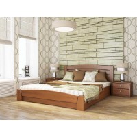 Двоспальне ліжко Естелла Селена Аурі з підйомним механізмом 160х200 буковий масив (DV-23)