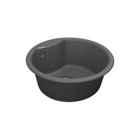 Кухонна мийка Vancor Vena VMR 01.48, 475x475 мм, Gray + Сифон Vankor Стандарт