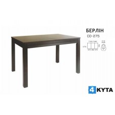 Стіл розкладний Мелітополь Меблі Берлін МДФ 1150(1550)х750 (СО-275) Стіл розкладний Мелітополь Меблі Берлін МДФ 1150(1550)х750 (СО-275)