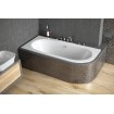 Акрилова ванна Besco Avita Slim 150x75 L, асиметрична (WAV-150-NLS)
