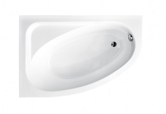 Акрилова ванна Besco Cornea Comfort 150x100 L, асиметрична (WAC-150-NL)