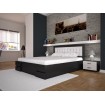 Двоспальне ліжко ТИС Кармен 180x200 дуб (TYS492)