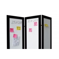 Ширма ДекоДім Економ на 6 секцій 300х170 см, чорно-біла (DK11-08)