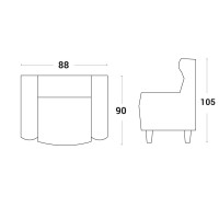 Крісло Fabene Пауль (FAB1048)