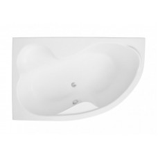 Ванна Polimat Mega асиметрична 160х105, L + ніжки (00230)