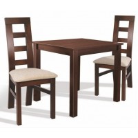 Стіл обідній Грамма Міра 80х80 дуб (M80)