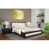 Двоспальне ліжко Арбор Древ Рената Д з підйомним механізмом 160х190 сосна (RDS160.2)