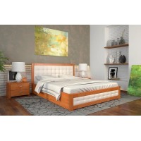 Двоспальне ліжко Арбор Древ Рената Д з підйомним механізмом 160х190 сосна (RDS160.2)