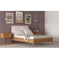 Односпальне ліжко WoodSoft Seul 90x200, вільха (Seul90200VIL)