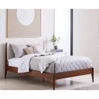 Односпальне ліжко WoodSoft Seul 90x200, вільха (Seul90200VIL)