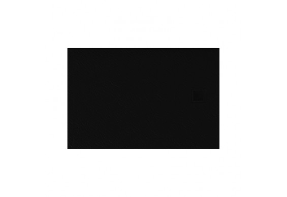Душовий піддон NEW TRENDY MORI 120x90x3,5 см, чорний RAL 9005 (B-0406)
