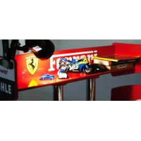 Дитяче ліжко-машина DecoDim 24LM Ferrari R 80x160 (24LMFerR)