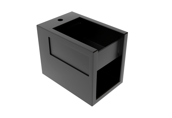 Підлогове біде GSG BOX 53 см matt Black (BXBI01003)