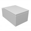 Підвісний унітаз GSG BOX 53 см white glossy (BXWCSO000)