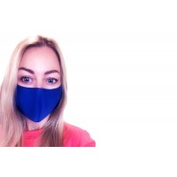 Маска BlackVisin захисна багаторазова розмір M Blue (BV-03-ROZ-M-BL)