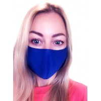 Маска BlackVisin захисна багаторазова розмір M Blue (BV-03-ROZ-M-BL)