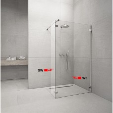 Фронтальна частина душової кабіни Radaway Euphoria Walk-in W3 90 (383131-01-01) Фронтальна частина душової кабіни Radaway Euphoria Walk-in W3 90 (383131-01-01)