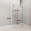 Бокова Стінка для душової кабіни Radaway Euphoria W5 90 (383151-01-01)