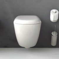 Підвісний унітаз ArtCeram File 2.0 THE.RIMLESS, glossy black (FLV0040300)