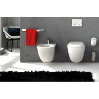 Підвісний унітаз ArtCeram File 2.0 THE.RIMLESS, glossy black (FLV0040300)