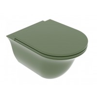 Підвісний унітаз GSG Flut 52,5 см Smart Clean Olive (FLWCSO026) Підвісний унітаз GSG Flut 52,5 см Smart Clean Olive (FLWCSO026)