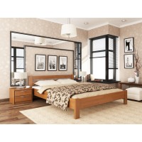 Односпальне ліжко Естелла Рената 80х190 буковий щит (OL-19) Односпальне ліжко Естелла Рената 80х190 буковий щит (OL-19)