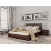 Двоспальне ліжко Естелла Селена з підйомним механізмом 160х200 буковий щит (LP-03)