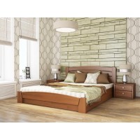 Двоспальне ліжко Естелла Селена Аурі з підйомним механізмом 180х200 буковий масив (DV-24)